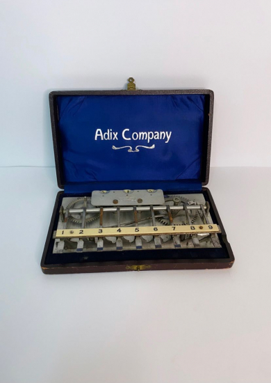 ADİX COMPANY 1905 GERMANY STEEL ALUMINIUM AND BROSS/ANTİKA HESAP MAKİNESİ